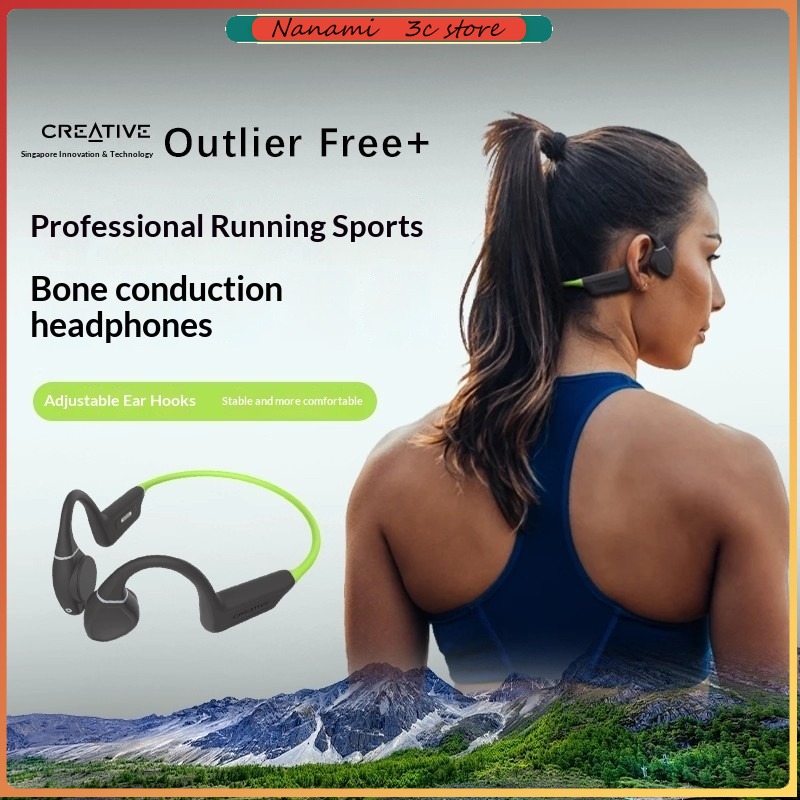 Bone Conduction Running Headphones - Креативные водонепроницаемые наушники с костной проводимостью,