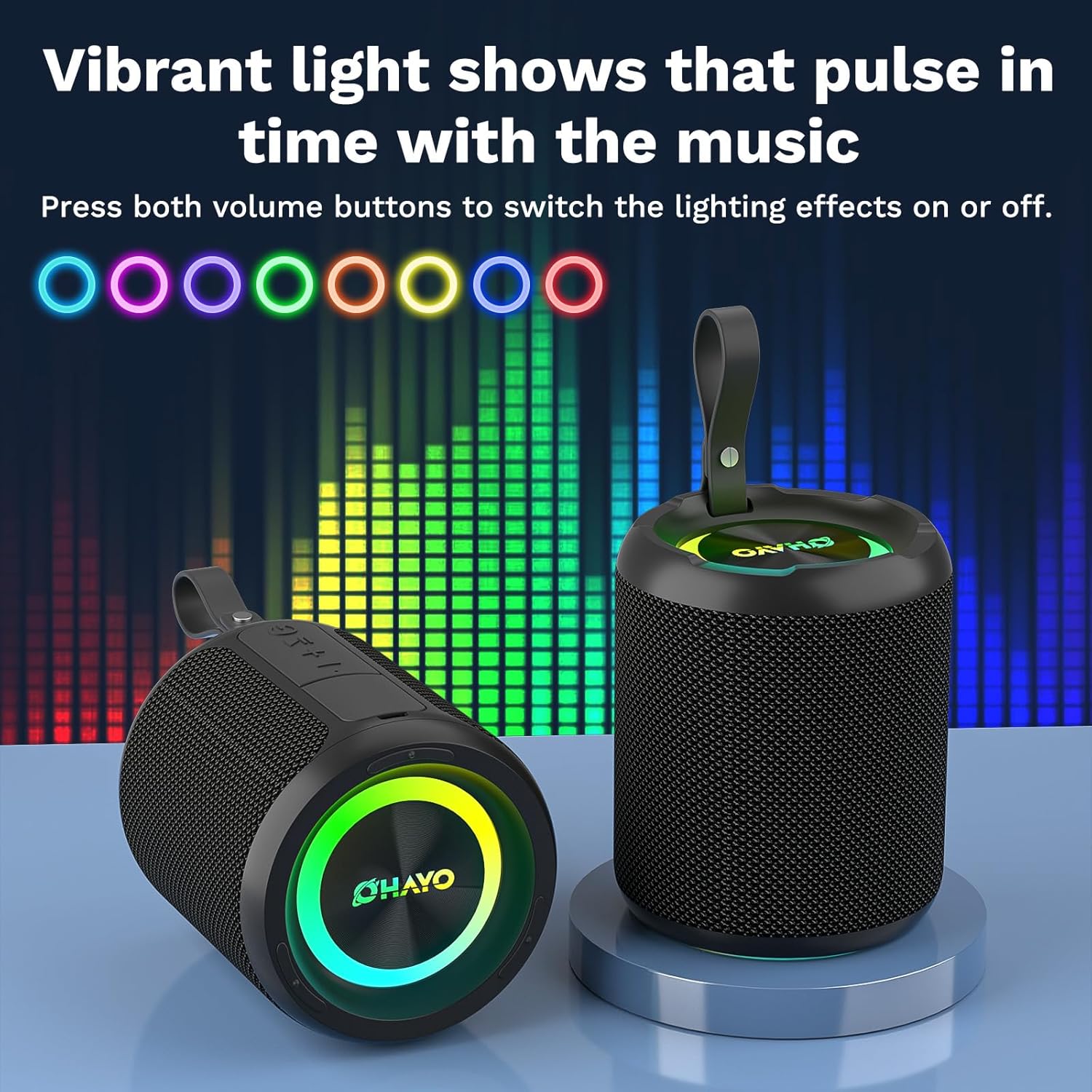 Portable Bluetooth Speaker Waterproof Ipx7 - Беспроводная портативная Bluetooth-колонка OHAYO мощностью 40