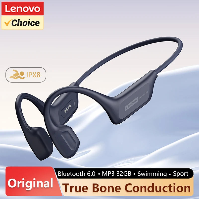 Type C Wired Earphones With Mic - Lenovo S106, водонепроницаемые наушники с костной