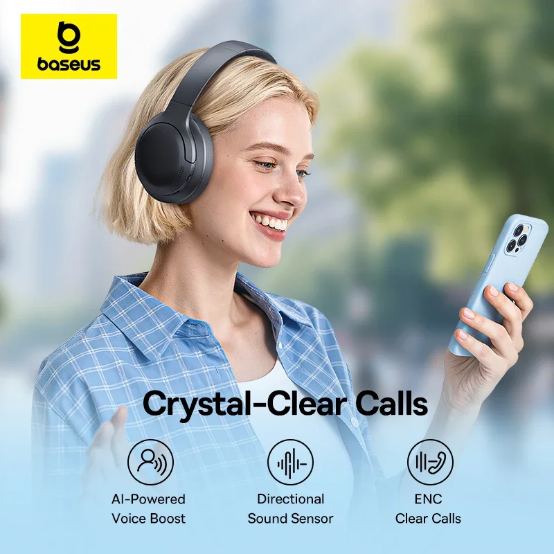 Беспроводные наушники Baseus B – обзор и цена Anc Wireless Over Ear Headphones