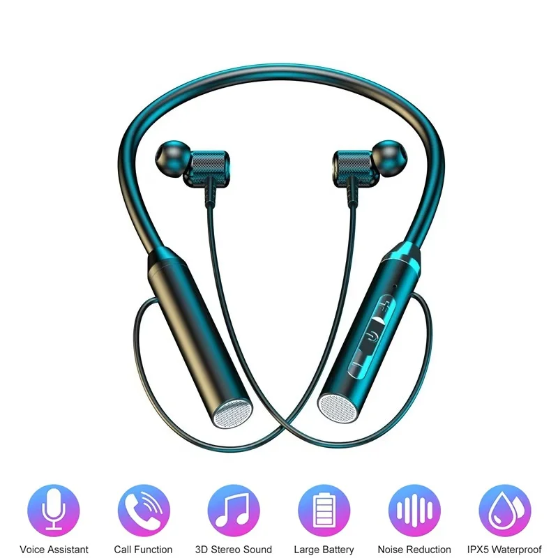 Беспроводные Bluetooth-наушник – обзор и цена Magnetic Neckband Sports Earphones
