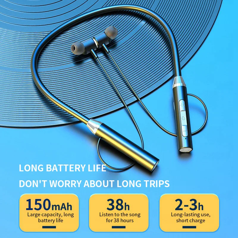 Беспроводные Bluetooth-наушник – обзор и цена Magnetic Neckband Sports Earphones