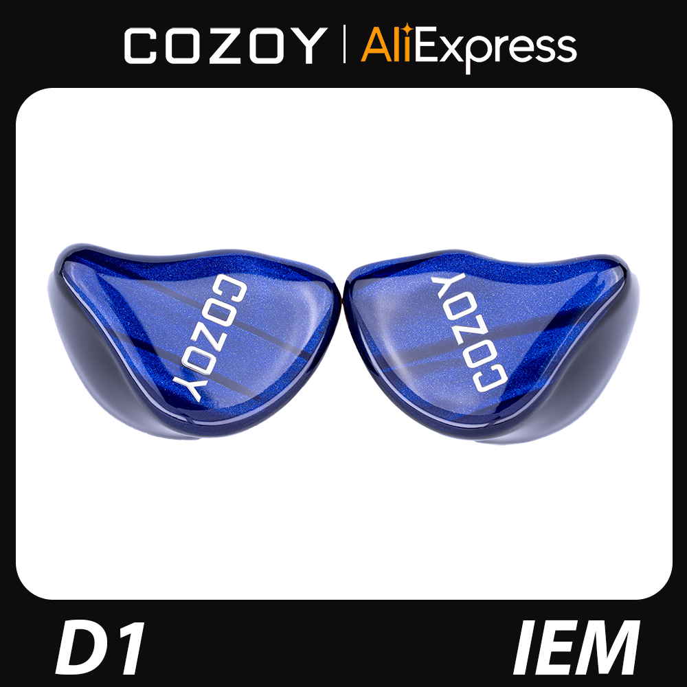 COZOY D1 IEM HIFI 10-мм графен – обзор и цена Planar Magnetic Iem Earphones
